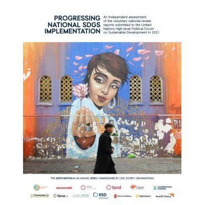 Couverture du rapport sur la progression de la mise en œuvre des ODD nationaux