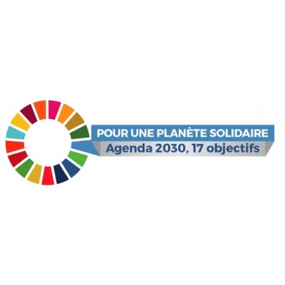 Pour une planète solidaire. Agenda 2030, 17 objectifs.