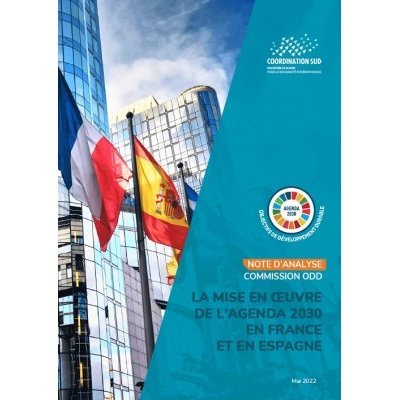 Note d'analyse comparée sur la mise en oeuvre de l'Agenda 2030 en France et en Espagne