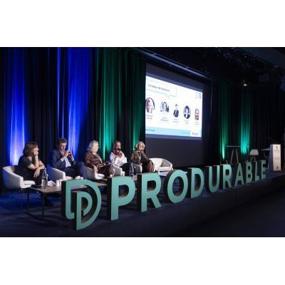 Sur la scène du 19ème édition du salon Produrable