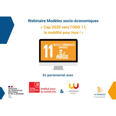 Webinaire du RAMEAU : Cap 2030 vers l'ODD 11