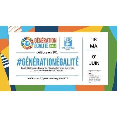 Génération égalité voices est un festibal qui a lieu du 18 mai au 1er juin en partenariat avec le ministère chargé de l'égalité entre les femmes et les hommes, de la diversité et de l'égalité des chances.