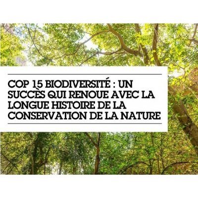 Convention sur la diversité biologique (COP 15)