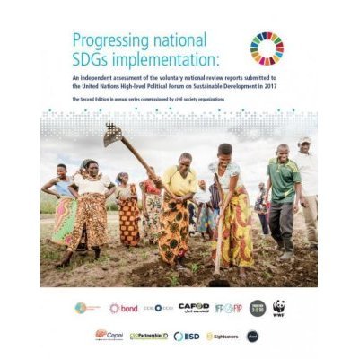 Couverture du rapport sur les revues volontaires nationales au Forum politique de haut niveau 2017 - BOND