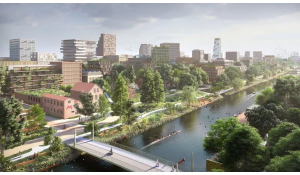 Merwede est un nouveau quartier d'Utrecht, aux Pays-Bas, qui doit accueillir environ 12 000 habitants dans 6 000 logements.