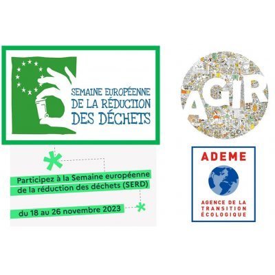 Semaine européenne de la réduction des déchets Participez à la Semaine européenne de la réduction des déchets (SERD) du 18 au 26 novembre AGIR ADEME AGENCE DE LA TRANSITION ECOLOGIQUE 