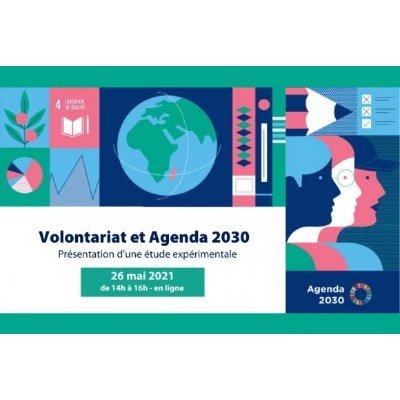 Couverture de l'étude Volontariat international d'échange et de solidarité comme contribution à l'Agenda 2030 