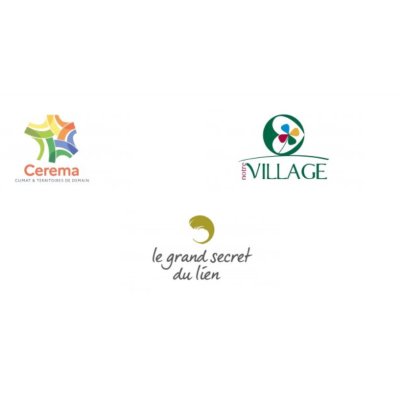 Logos Cerema, Grand secret du lien et association Notre Village
