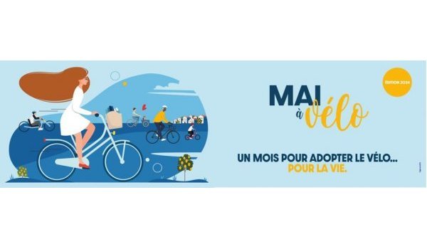 Mai à vélo édition 2024 un mois pour adopter le vélo... pour la vie.