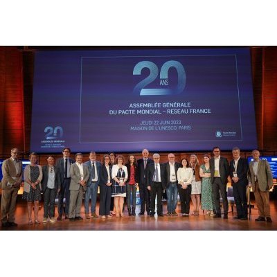  Vingtième anniversaire du Pacte mondial Réseau France