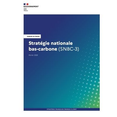 Troisième Stratégie nationale bas-carbone