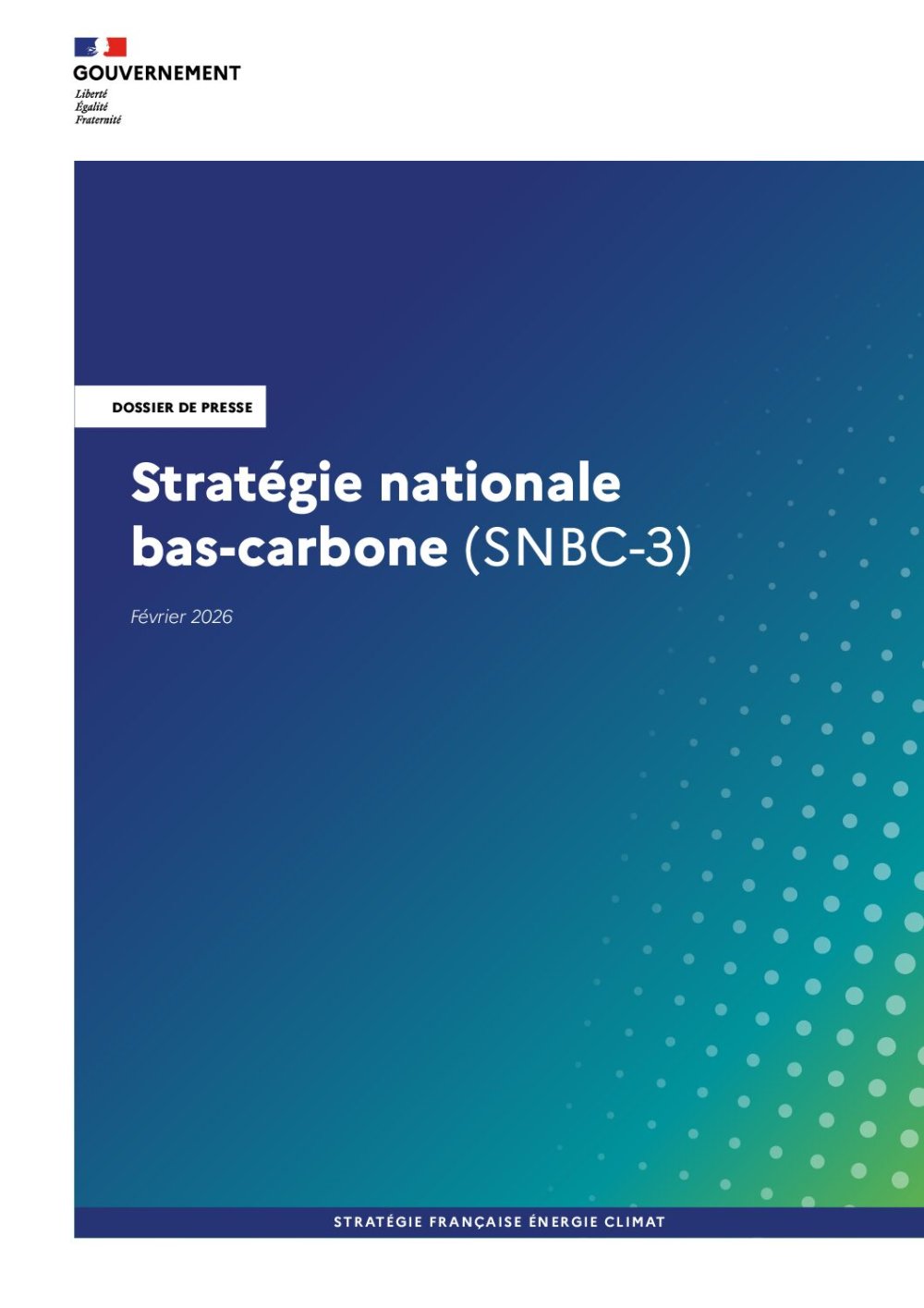 Troisième Stratégie nationale bas-carbone