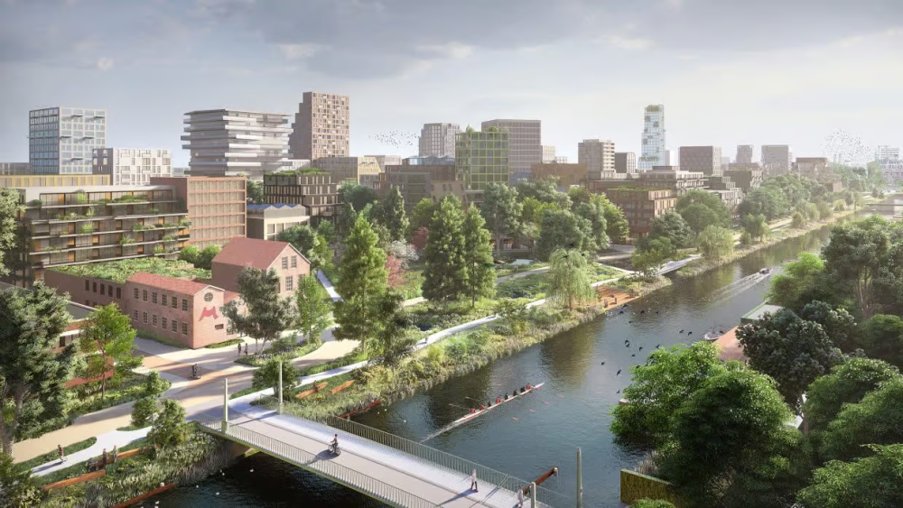 Merwede est un nouveau quartier d'Utrecht, aux Pays-Bas, qui doit accueillir environ 12 000 habitants dans 6 000 logements.