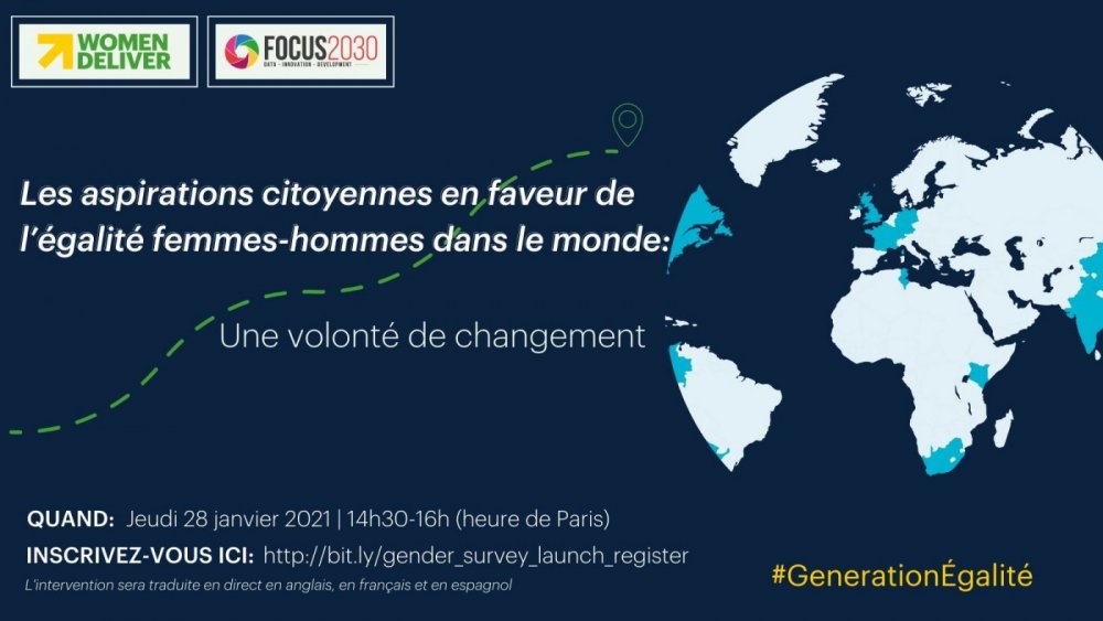  « Les aspirations citoyennes en faveur de l'égalité femmes-hommes dans le monde : une volonté de changement » 