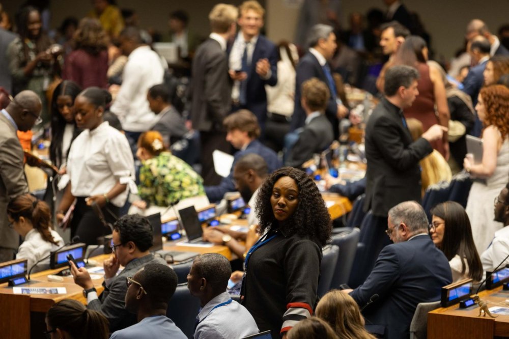Vive activité à l'arrivée des délégations pour la séance de clôture du HLPF 2026