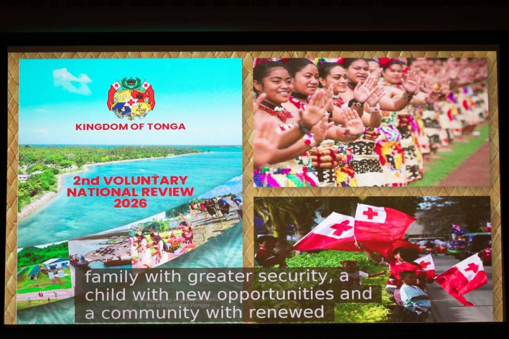 Le Tonga présente sa 2ème Revue nationale volontaire 