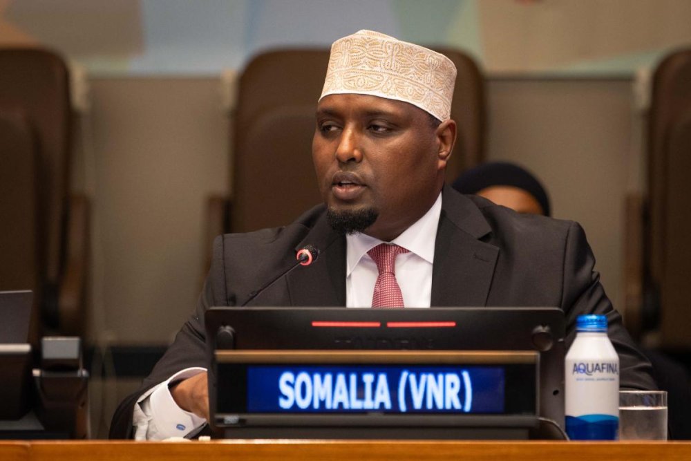 Mohamud Abdirahman Sh. Farah, ministre de la Planification, de l'Investissement et du Développement économique de la Somalie.