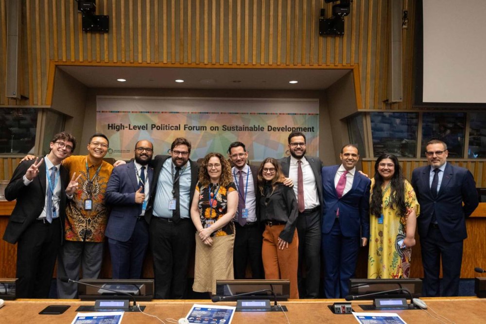 Photo de l'équipe de coordination du G77 et de la Chine