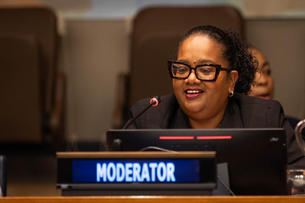 Vynnette A. Frederick , Représentante permanente de Saint-Vincent-et-les-Grenadines auprès de l'ONU