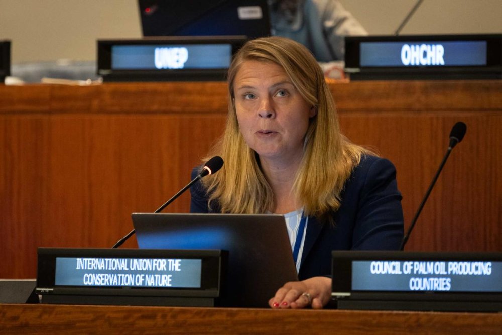 Sofie Sandström Jaffe , Union internationale pour la conservation de la nature (UICN)