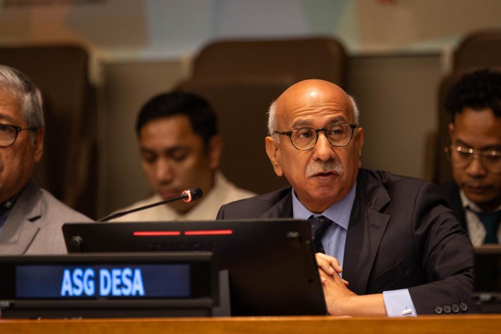 Navid Hanif , Sous-Secrétaire général au développement économique, Département des affaires économiques et sociales des Nations Unies (UNDESA)