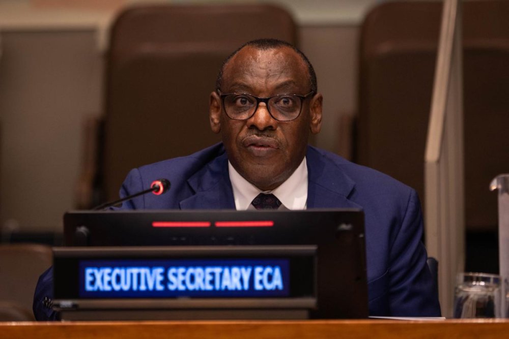 Claver Gatete , secrétaire exécutif de la Commission économique pour l'Afrique (CEA)