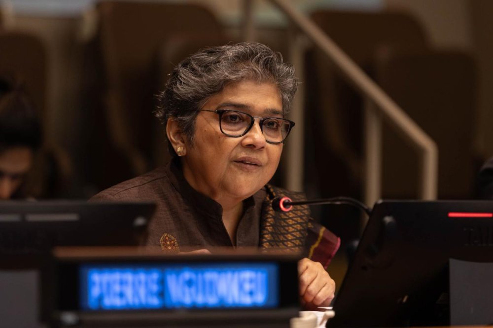 Rabab Fatima , Secrétaire générale adjointe et Haute Représentante pour les PMA, les PMI enclavés et les PEID