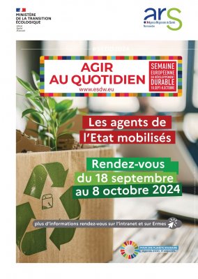 Semaines du développement durable à l'ARS Normandie