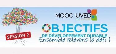 Logo MOOC UVED - Objectifs de développement durable, relevons le défi !