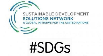 Logo sustainable development solutions network - a global initiative for the united nations