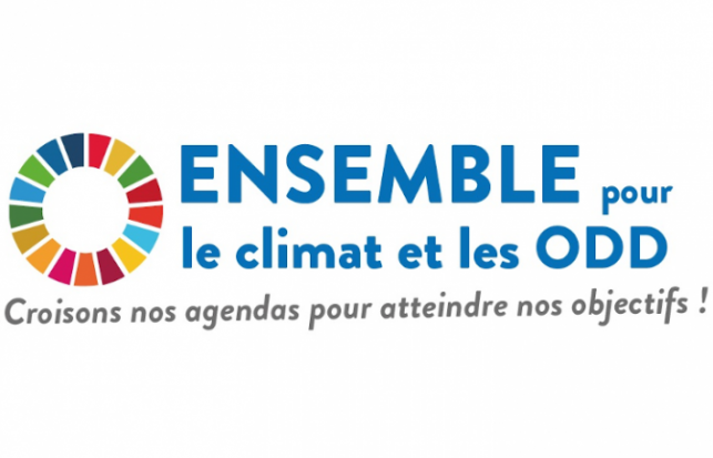 Ensemble pour le climat et les ODD. Croisons nos agendas pour atteindre les objectifs.