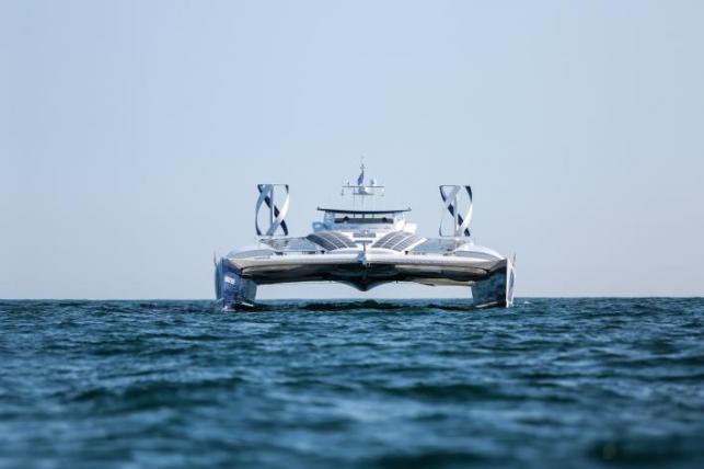 Le bateau à hydrogène Energy observer