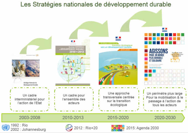 Evolution et différence des stratégies dans le temps