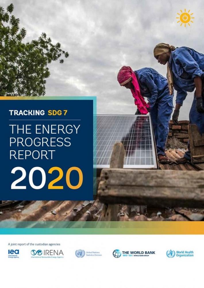 Couverture du rapport Tracking SDG 7 - The energy pogress report 2020