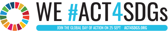Logo du mouvement international weact4sdgs