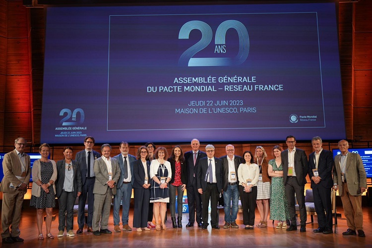  Vingtième anniversaire du Pacte mondial Réseau France
