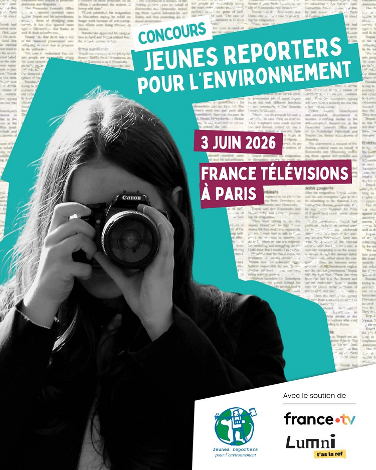 Édition 2026 de Jeunes Reporters pour l'Environnement