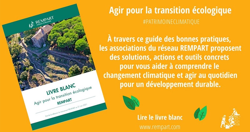 Couverture du Livre blanc « Agir pour la transition écologique »