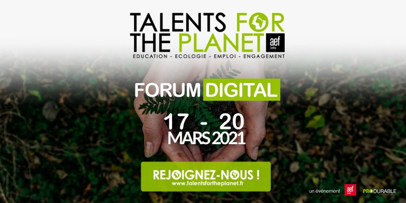 Forum digital Talents for the planet