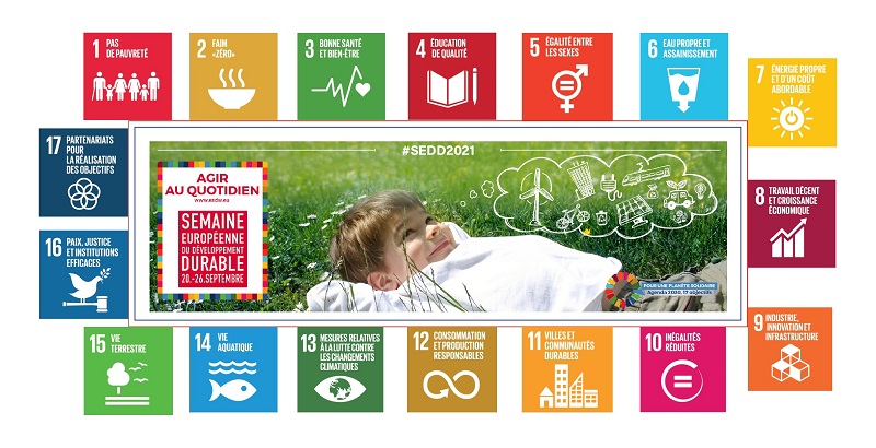 Visuel de la Semaine européenne du développement durable