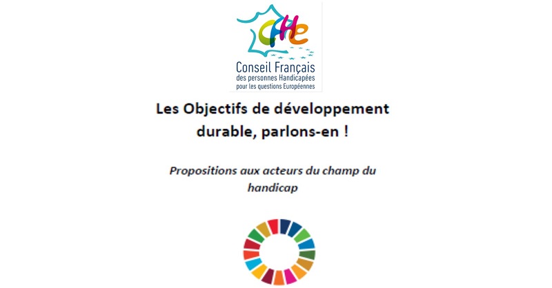 Livret CFHE (Le Conseil Français des Personnes Handicapées pour les Questions Européennes)