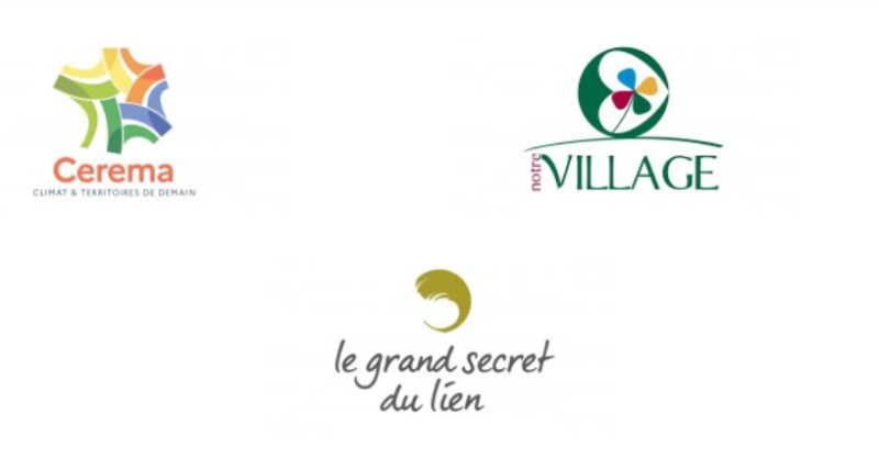 Logos Cerema, Grand secret du lien et association Notre Village