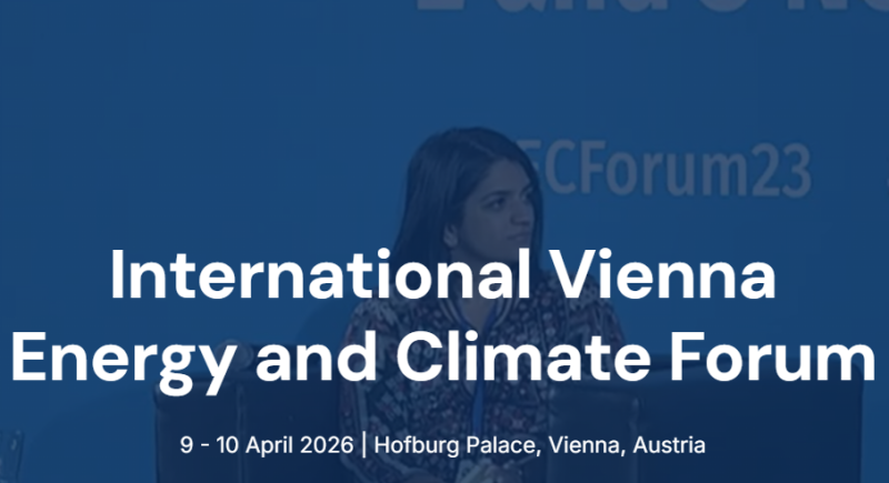  Le Forum international de Vienne sur l'énergie et le climat (IVECF 2026)