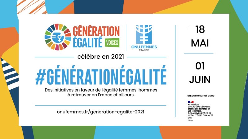 Affiche du Forum Génération Egalité