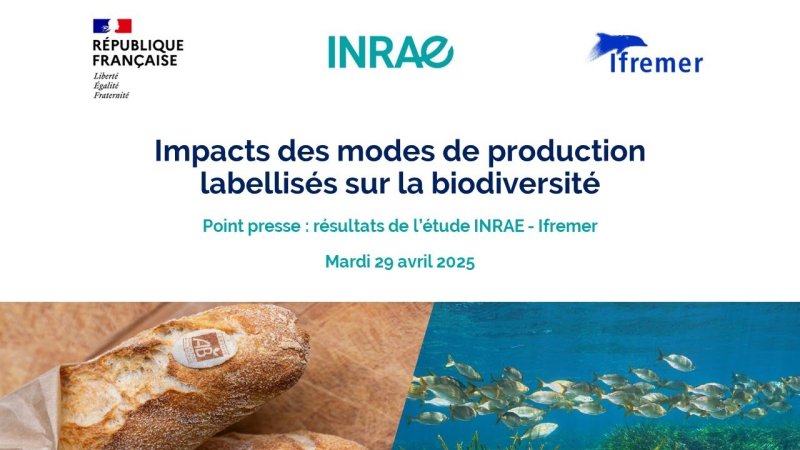 Étude « BiodivLabel » - INRAE / Ifremer