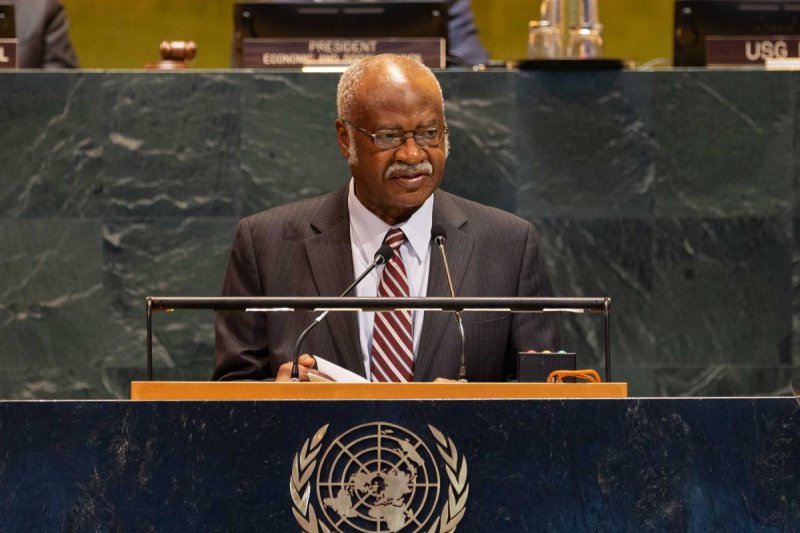 Philémon Yang , président de l'Assemblée générale des Nations Unies