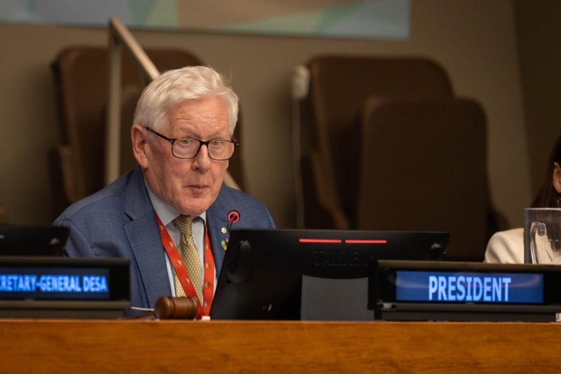 Bob Rae , président de l'ECOSOC