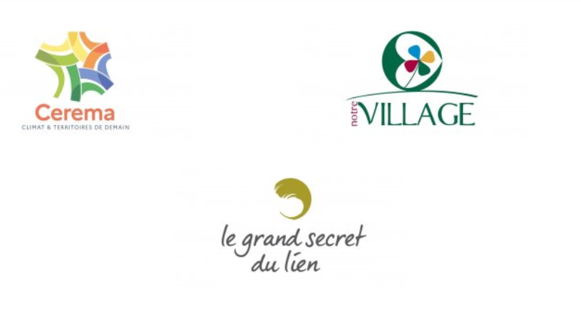 Logos Cerema, Grand secret du lien et association Notre Village